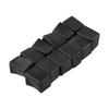 12pcs/Set Chair Table Foot Protector Chair Leg Cap Rubber Feet Protector Pads Furniture Table Covers Furniture Accessories