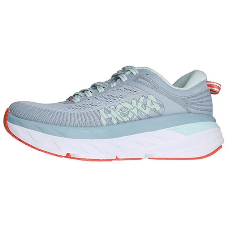 (WMNS) HOKA ONE ONE Bondi 7 Blue Fog Women s 1110519-BFBG EU 38
