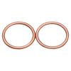 Exhaust Pipe Gasket For Kawasaki VN900D VN900B Vulcan 900 2006- VN900C 2007- EX650 Ninja 650R 2006 ER-6N ER6N 2006-2007