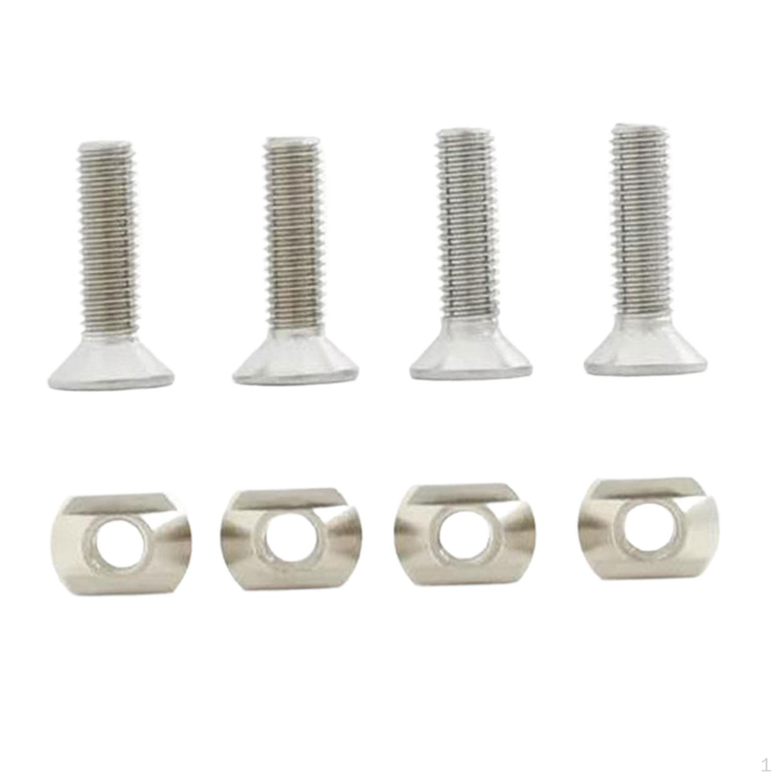 

Набор металлических винтов для плавников для серфинга для летних водных видов спорта M8 Stainless Steel_Phillips Screws