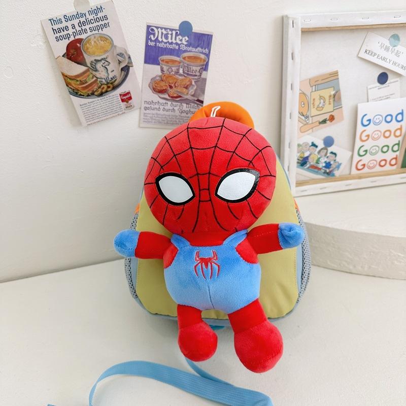 Kindergarten Primary School Students Schoolbag Children S Fun Cartoon Trendy Doll Children S Backpack Anti-Lost Children S Bag