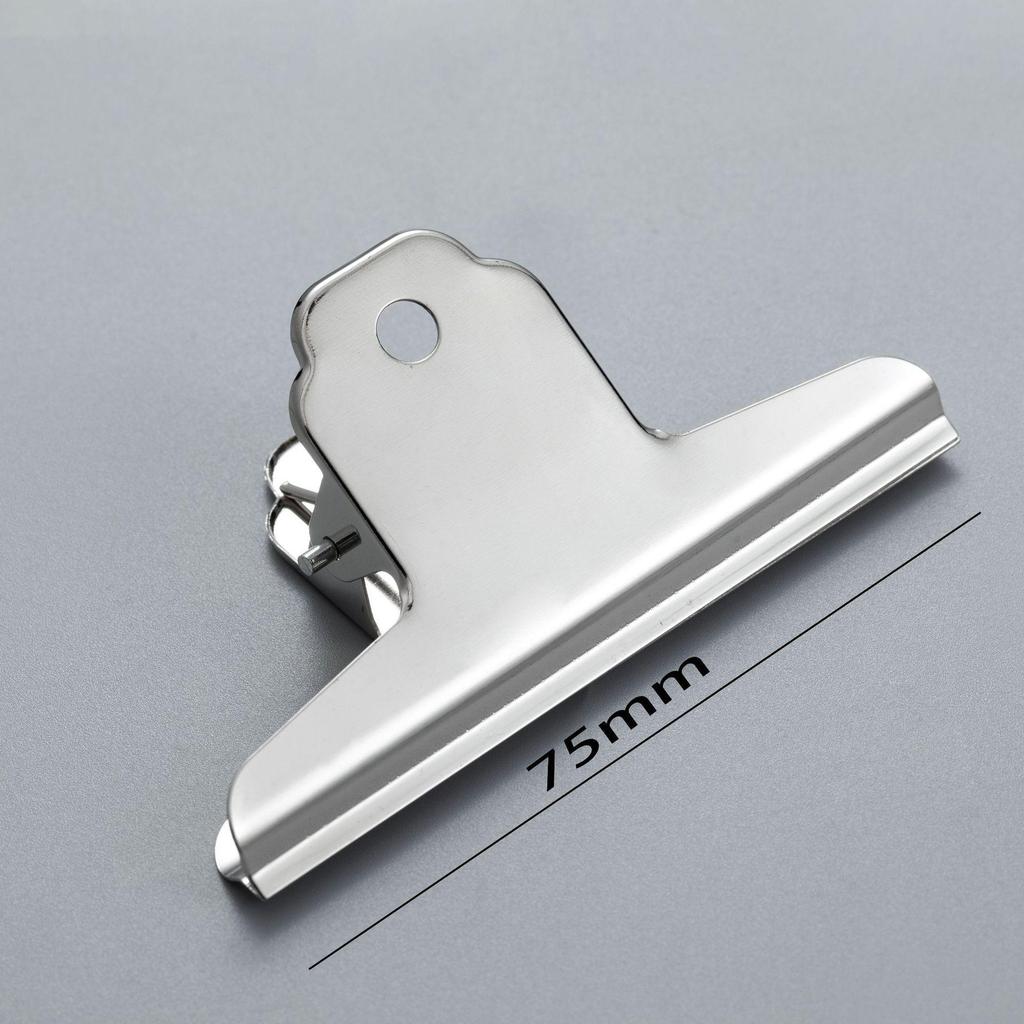 U-förmiger Zeichenbrettklemme aus Edelstahl - 160mm Metallklammer für Büro & Studenten