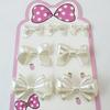 "Adorable Handmade Bow Hairpin & Jewelry with Imitation Pearls"