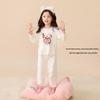 LUSON Baby Girl's Cartoon Long Sleeve Pajama Set