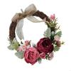 Vine Wreath 10.24Inch Spring Wreath for Front Door Hallway Garden Farmhouses X3UC