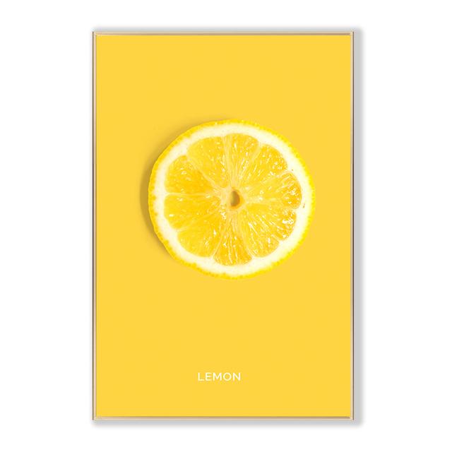 Pictură pe pânză cu fructe, simplitate modernă, poster cu lămâie ananas pentru sufragerie, bucătărie, artă de perete, imagini decorative, decor acasă
