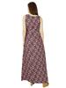 Bimba Women Long Floral Maxi Dress Multicolor Rayon Day Gown Chic Style
