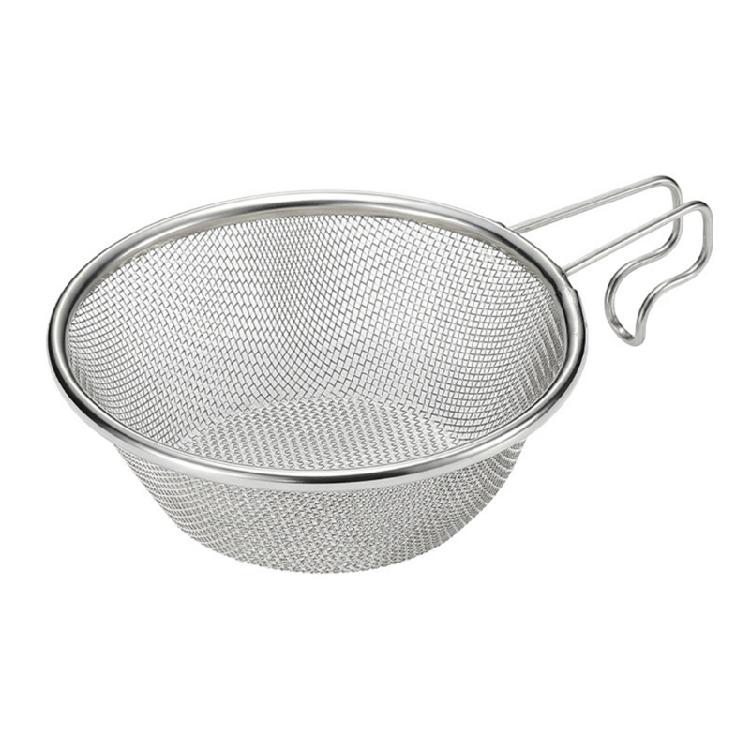 Stainless Steel Net Bowl Colander Cooking Camping Utensils Fishing Tableware 1