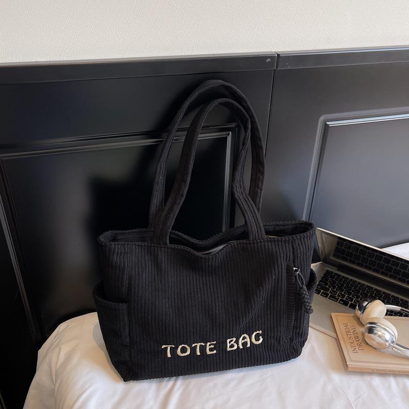 Tote bag women's 2025 autumn new women's tote bag commuter style simple fashion large capacity women's shoulder bag