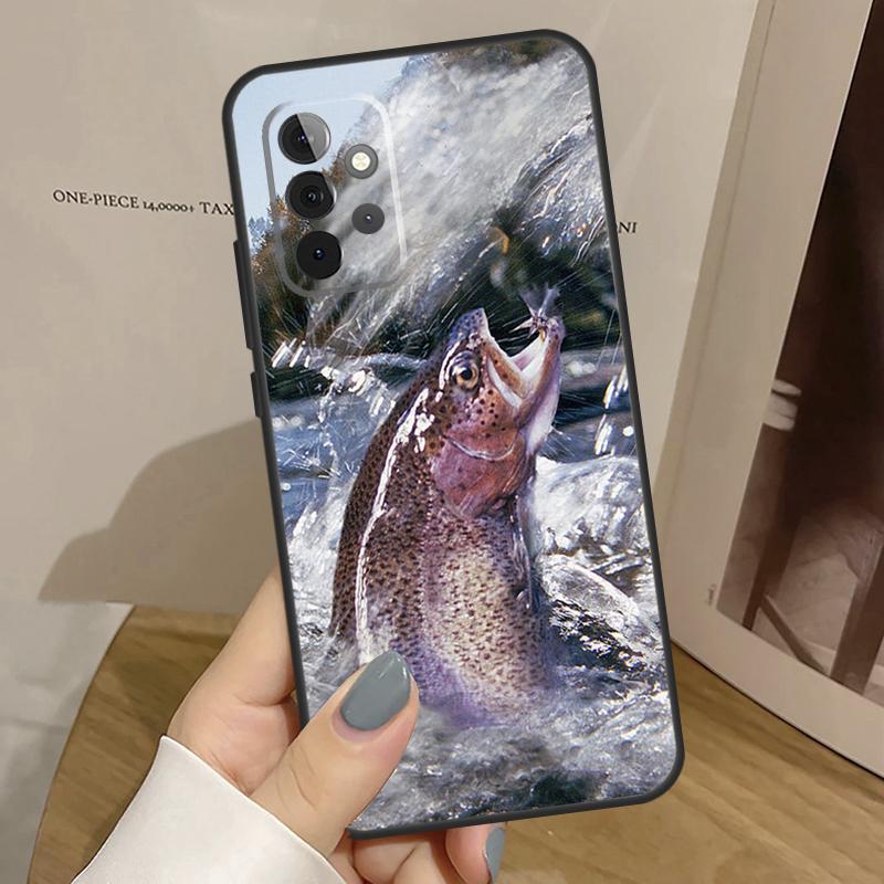 

Trout Fishing Case For Samsung Galaxy A15 A16 A17 A26 A36 A56 A55 A35 A52 A32 A12 A53 A33 A13 A14 A34 A54 Samsung A24 4G