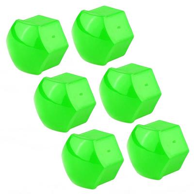 Car Wheel Nut Cap Wheel Nut Cap Proof Easy Installation Exterior Protection (Green)