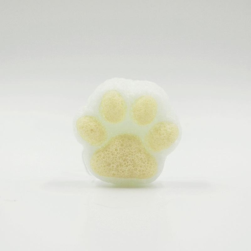 Konjac Bear Paw Baby Sponge: Gentle Face & Body Cleansing Puff