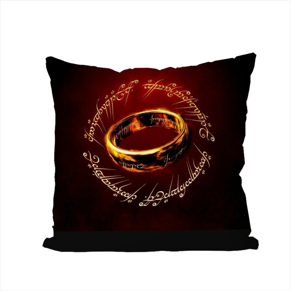 The LLord Of The Rings Pillow Case For Car Sofa Decorative Home Doublesided Print Plush Square Throw Pillow Cushion Cover