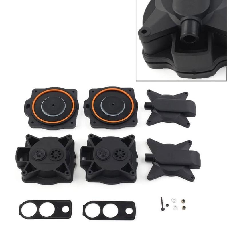 Efficient Air Pumps Repair Set Pump Replacement Component Diaphragm Rebuild Set Plastic Texture for HP100 HP120 Models