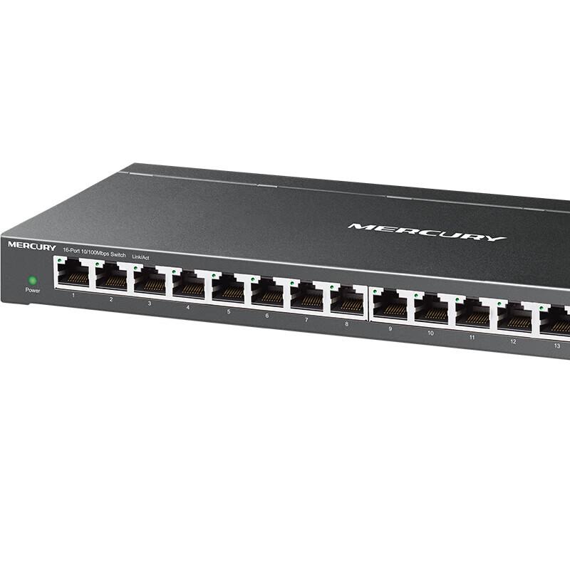 Mercury 16-Port Fast Ethernet Desktop Switch