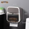 GOWKE Waterproof Wall-Mounted Bathroom Tissue Box