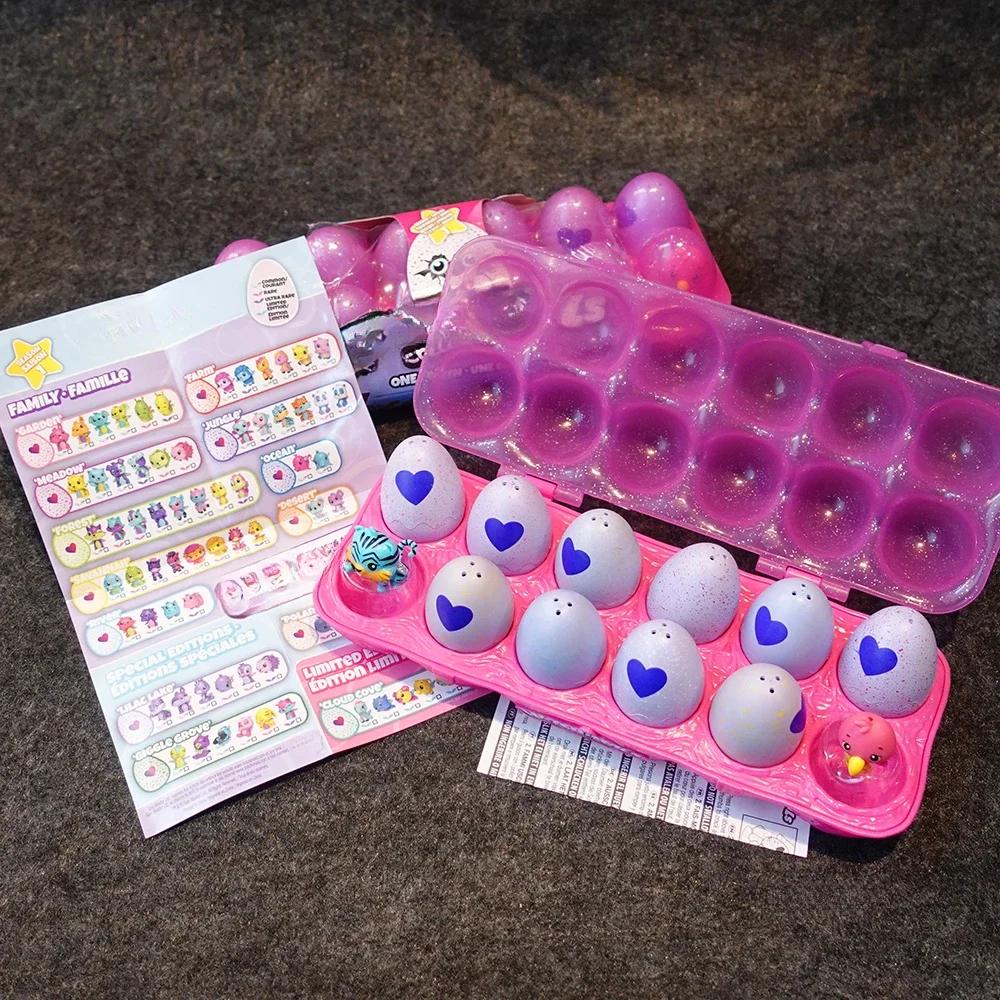Hatching Animals Gashapon Capsule Toys Cute Pets Mini Figurines Dolls Surprise Eggs Girls Boys Birthday Christmas Gifts