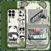 Soft case Silicone Phone Case For Samsung Galaxy M33 5G Global/SM-M336B/DS/Jump2 Cartoon Protective Lanyard Wristband