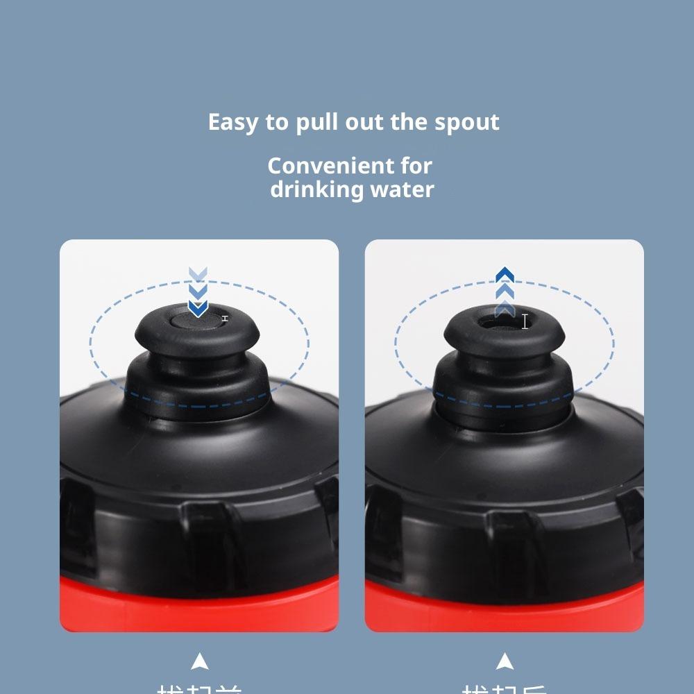 Mountain Bike Cycling Kettle, Extrusion Outdoor Sports Water Cup PP5 Portable Cycling Kettle