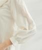 ROPE PICNIC Sheer Ribbon Blouse GDH13170 Beige 38 Women's (27)