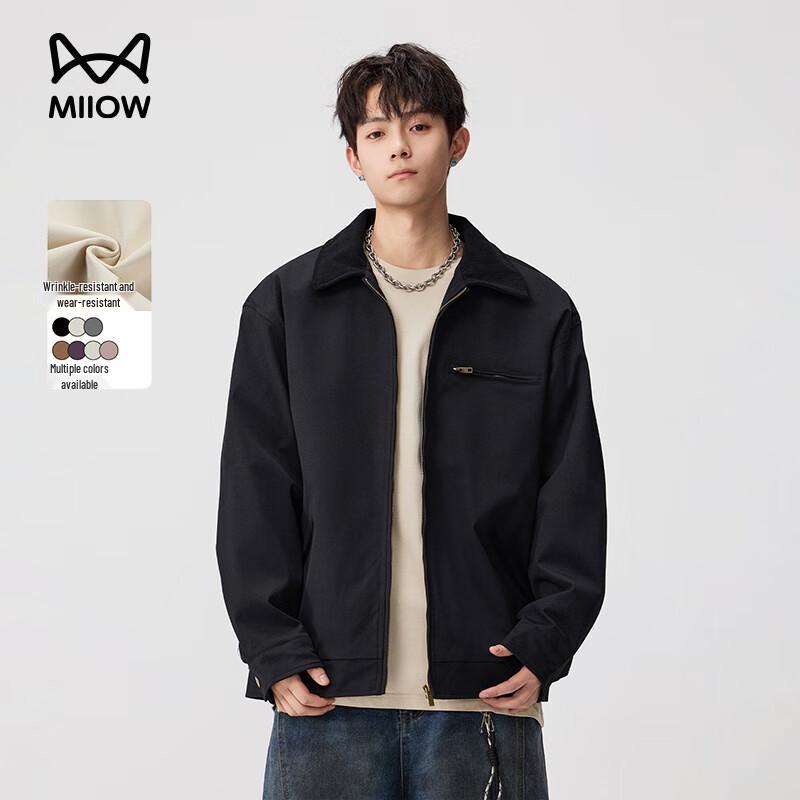 

Men s American Retro Detroit Workwear Bomber Jacket 4XL