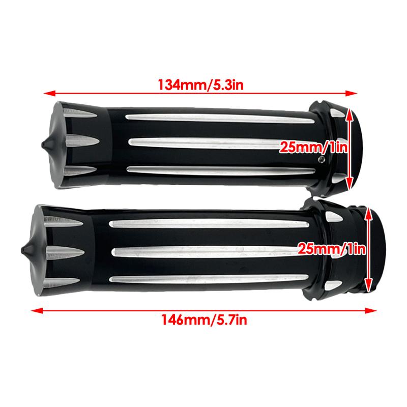 1" 25mm Motorcycle Handle Bar Hand Grips For Harley Touring Road King Sportster XL 883 1200 Softail Motorcycle Handlebar Grips
