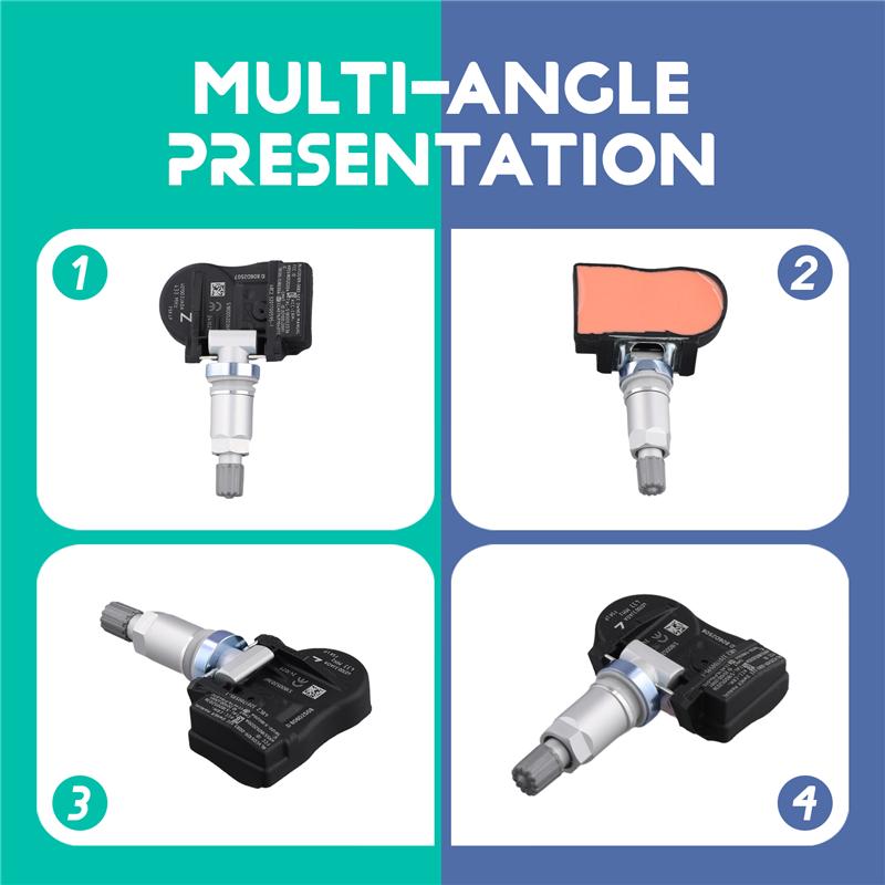 4Pcs Car TPMS Sensor 40700-3JA0A For Infiniti Q50 Q60 Nissan Altima Pathfinder Tire Pressure Sensor Monitoring System-A87Q