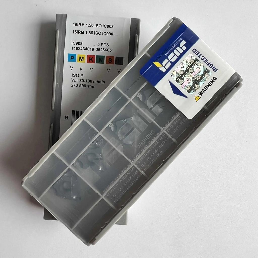 ISCAR / 16IRM1.50ISO IC908 /Industrial indexable Carbide Inserts 10 PCS