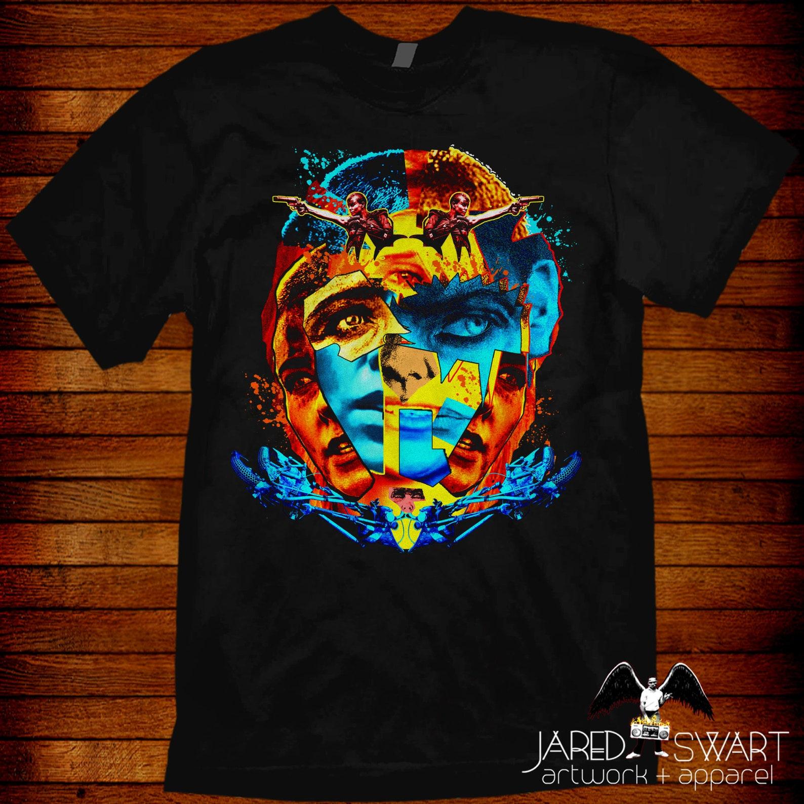 Mad Max Furiosa T shirt: Abstract Pop-Art Film Tee 2XL