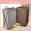 Cotton Collapsible Laundry Basket For Home Bedroom Dorm Room Storage
