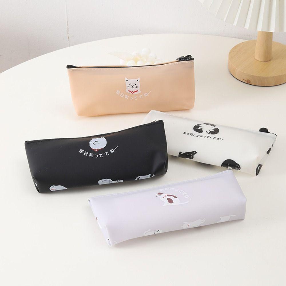 

Large Capacity Pencil Case Stationery Pencil Box Simple Pen Bag
