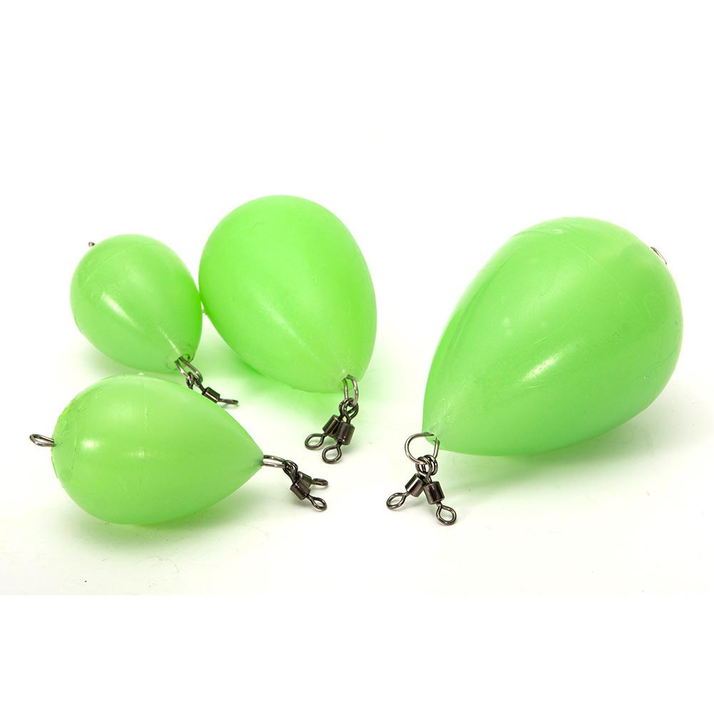 Neue praktische Angelschwimmer, leuchtende Zubehörschwimmer, grün