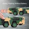 1:50 Dongfeng 17 Missile Launch Toy Car Models Alloy Diecast Sound Light Simulation Military Engineering Vehicle Gifts For Boys