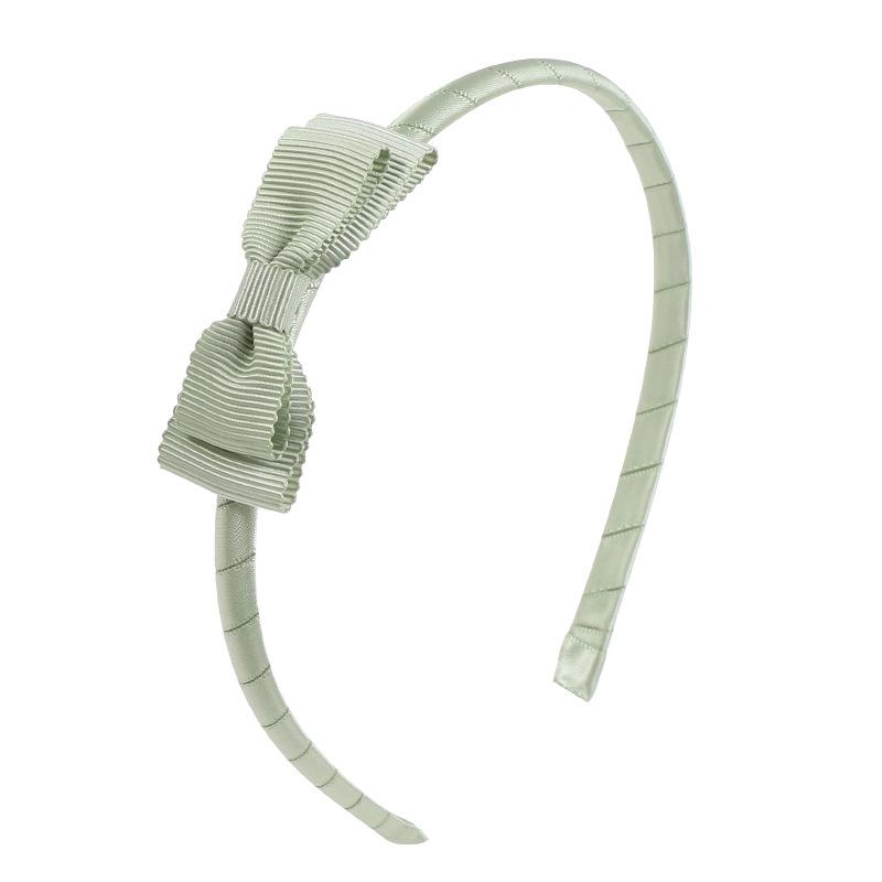 Cute Bow Headband: Spring/Summer New Threaded Fabric for Children