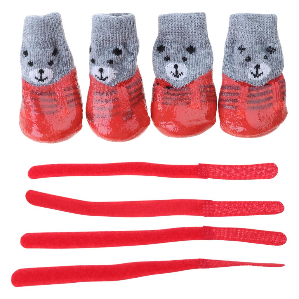 Waterproof Dog Socks Non-slip Dog Shoes Pet Outdoor Shoes Pet Dog Socks Anti-dirty Pet Shoes