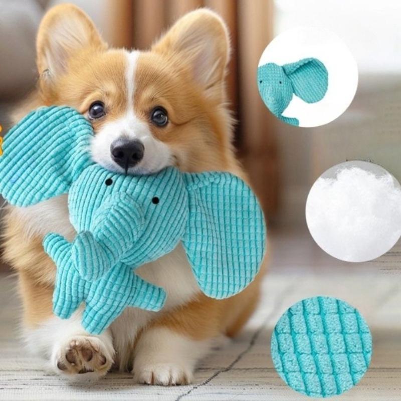 Funny Interactive Dog Toy Plush Squeaky Pet Toys Dog Bite Resistant Grinding Teeth Creative Chew Toy Pet Supplies