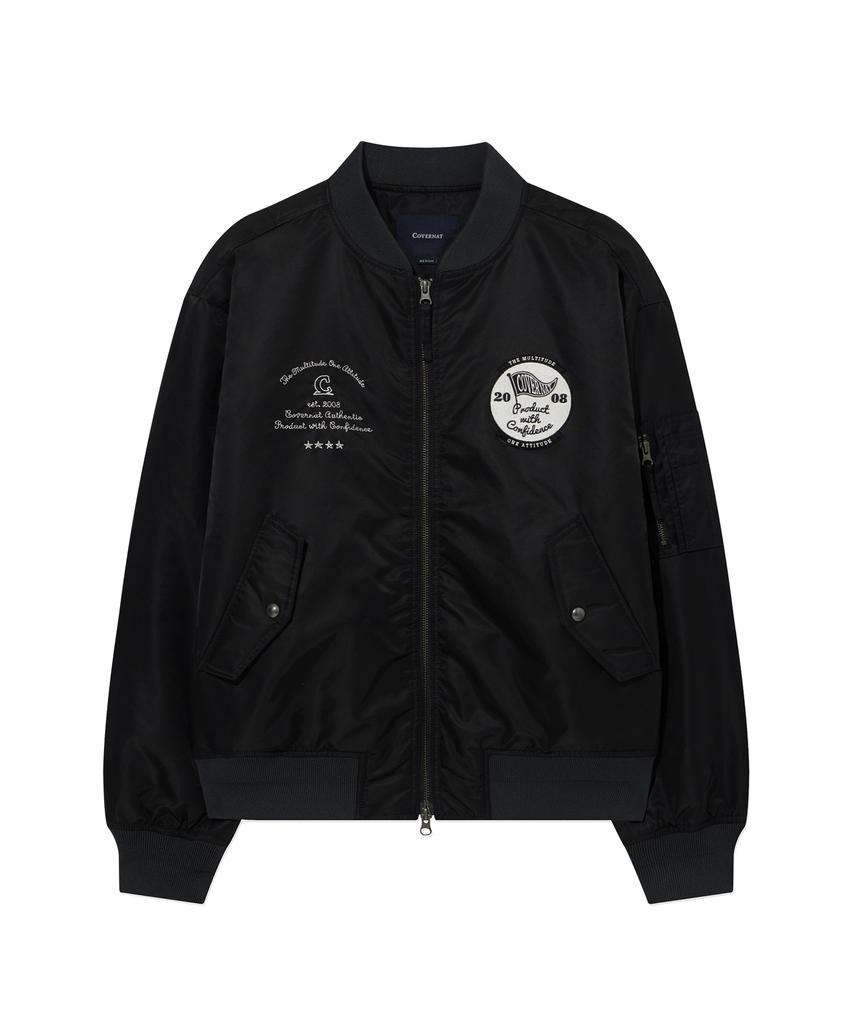 Covert Ma-1 Jacket Black