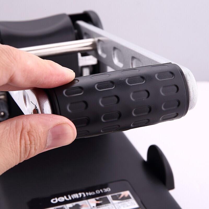 Deli 0130 Heavy-Duty Double Hole Punch CN plug (adapter included)