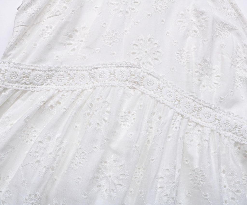 2026 Summer Halter Lace Sleeveless Dress - Women's Casual European & American Style