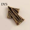 Unique Home Accents Vintage Faceless Ghost Brass Figurine, Retro Metal Mysterious Statue, Creative Miniature Dark Style Ornament Small for Gothic