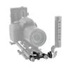 Standard 15mm Double Rod Clamp Adapters For DSLR Camera Shoulder Mount Rig 15mm Rod Support for Professional Photography