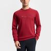 Fila Fashion Casual Knit Pullover Sweatshirt Men Sweatshirts Rust-Red A11M511221FRD