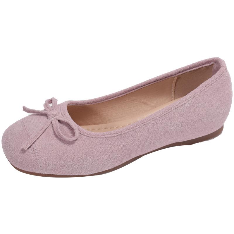 Gentle Ballet Ladyshoes Flats 2025 New Soft-soled Mary Jane Single Shoes Red Single Shoes Autumn Small Fragrant Women's Shoes