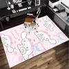 Hello Cat Fantasy World Office Rug Chair Mat, Game Carpet, Suitable for Front Door, Bedroom, Living Room, Desk, Holiday Gift