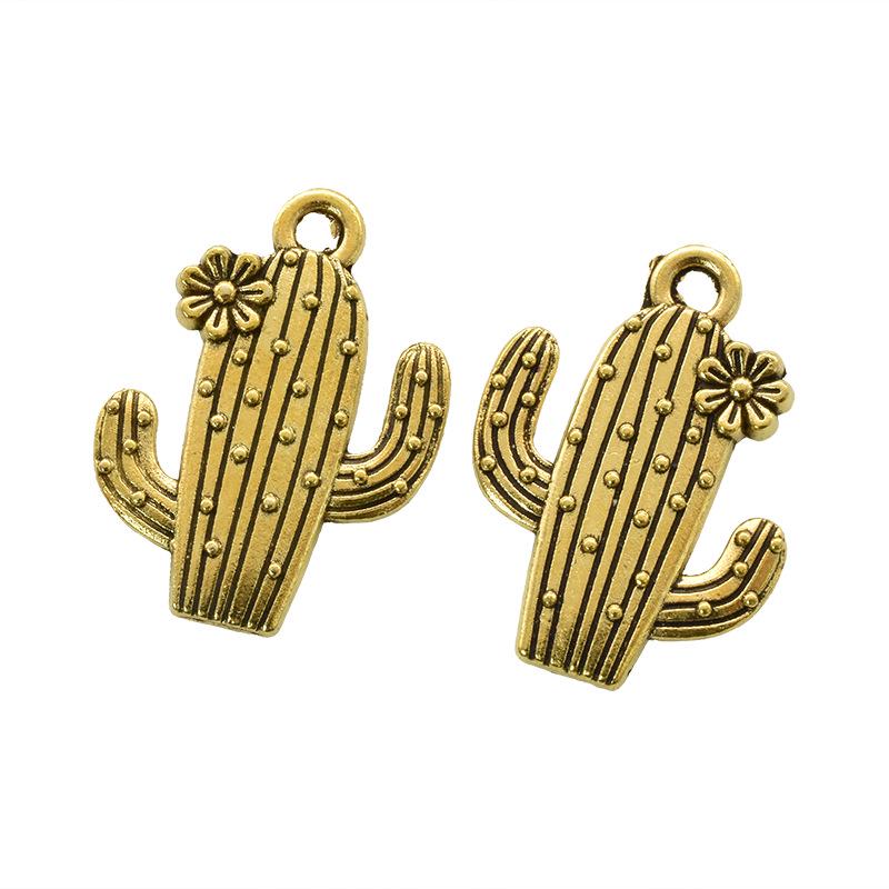 100g Western Cowboy Charm Set: Hat, Boots, Gun, Cactus & More DIY Alloy Jewelry Accessories