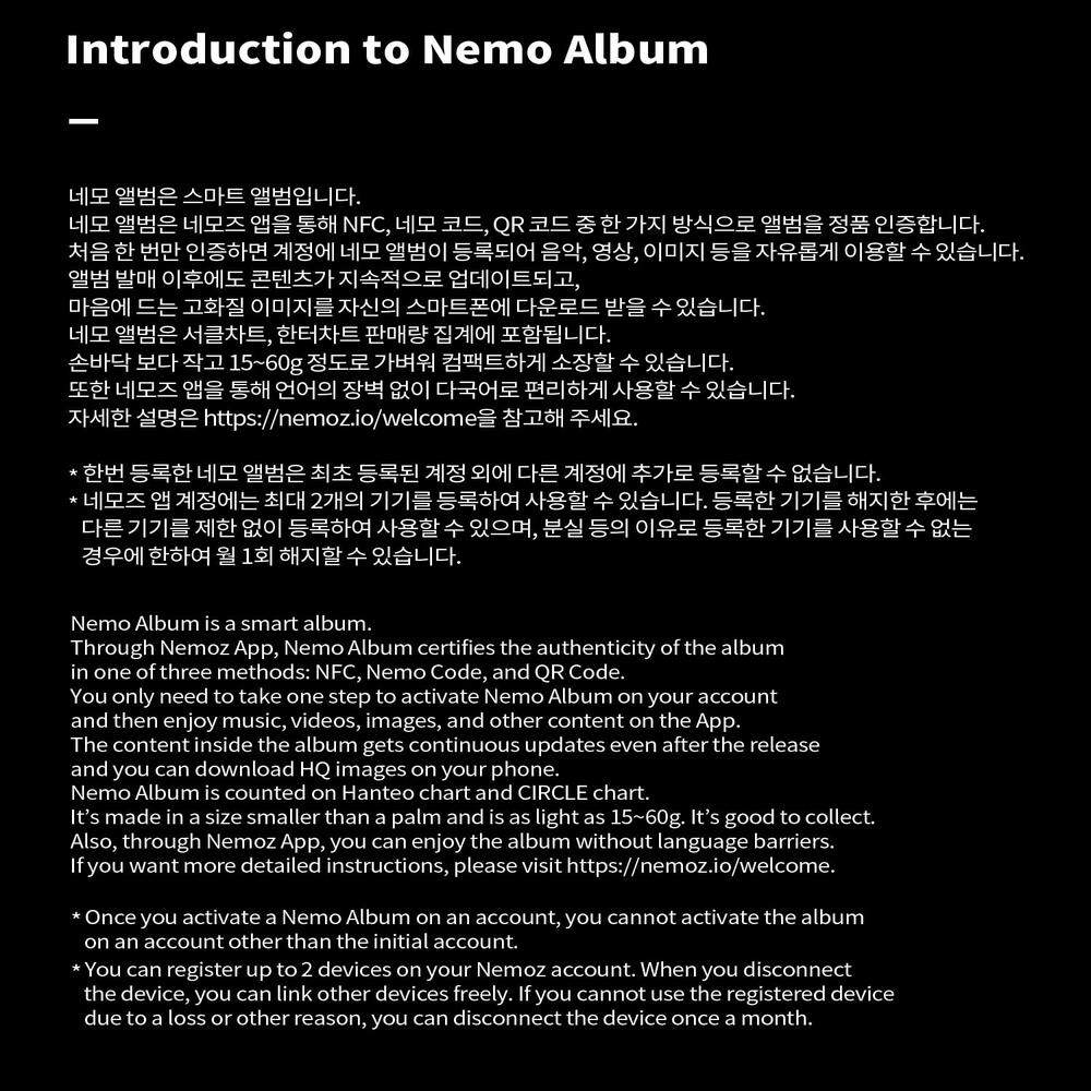 YongYong [mYmY] Nemo Album Full Ver.