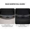 2Pcs Rear Bumper Guard Split Design Stainless Steel   Sill  or Replacement for     2021‑2023
