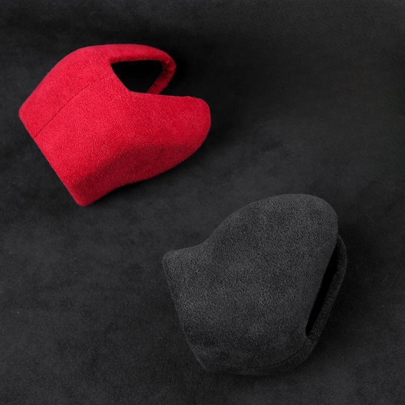 For Volvo S60 S90 V60 V90 XC60 XC90 2016-2015 Suede Leather Gear Shift Knob Cover Trim Replacement Parts Red Dark Grey Style