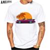 Neuestes Sommer Herren Kurzarm Boxter 986 Turbo Klassisches T-Shirt RWB 993 Legend Auto Design Weiß Lässig Jungen T-Shirts Hipster Coole Tops