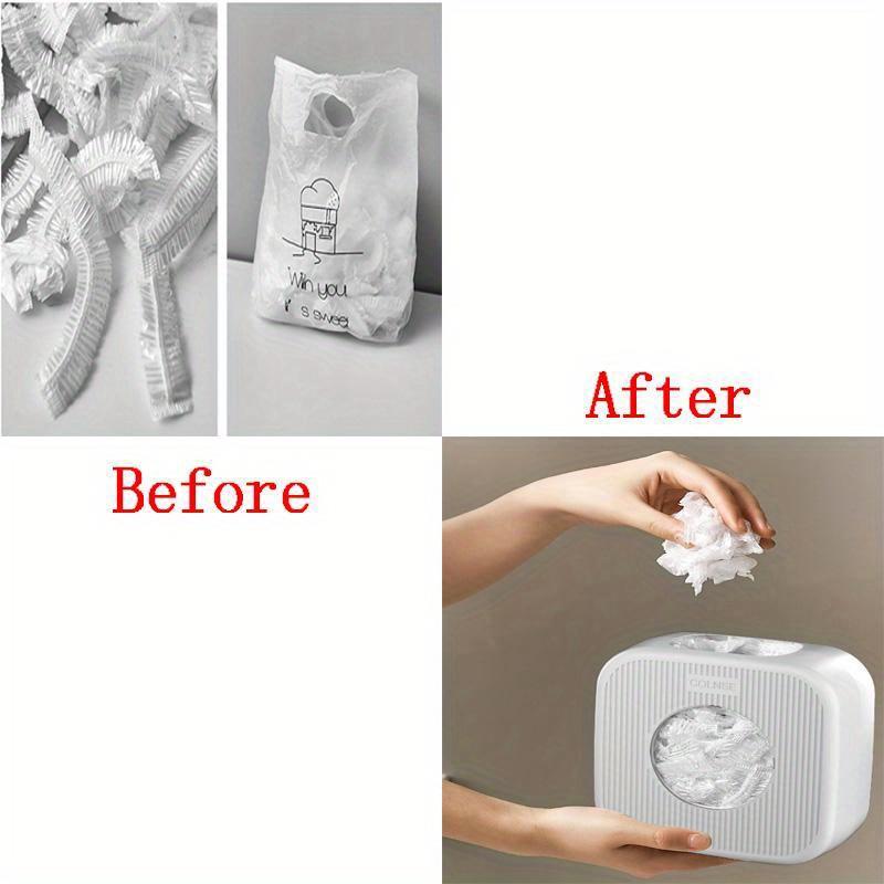 Wrap Storage Box Cling Film Organization Wall Mounted Dustproof BoxFood Cover Plastic Wrap Rack Home Kitchen Storage